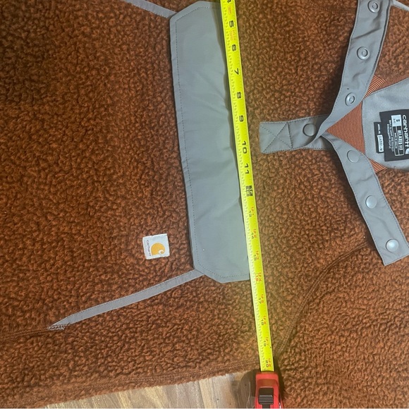 CARHARTT RELAXED FIT FLEECE PULLOVER womans size S - Picture 9 of 10